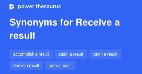results in thesaurus|Result In synonyms .